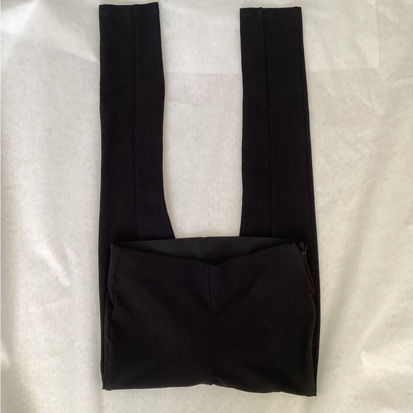 NWT Eileen Fisher Graphite Leggings, Size XS.  (Zipper needs replacing) - Picture 5 of 10